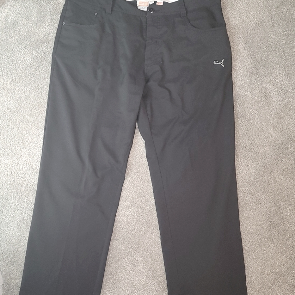 Puma golf pants, Black 36x32